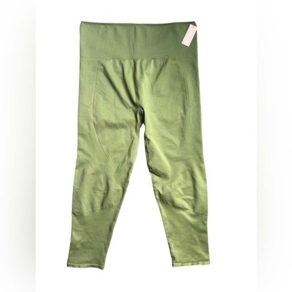 NWT ThirdLove Flex Seamless Compression Leggings Palm Green size 3X.